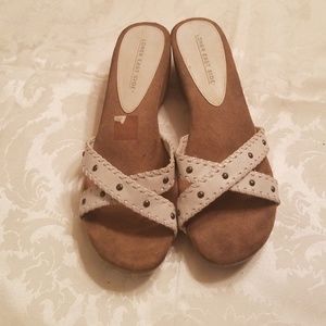 Cream Sandals